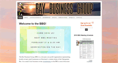 Desktop Screenshot of baybusinessgroup.org